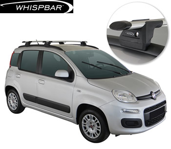 Fiat Panda Whispbar roof racks